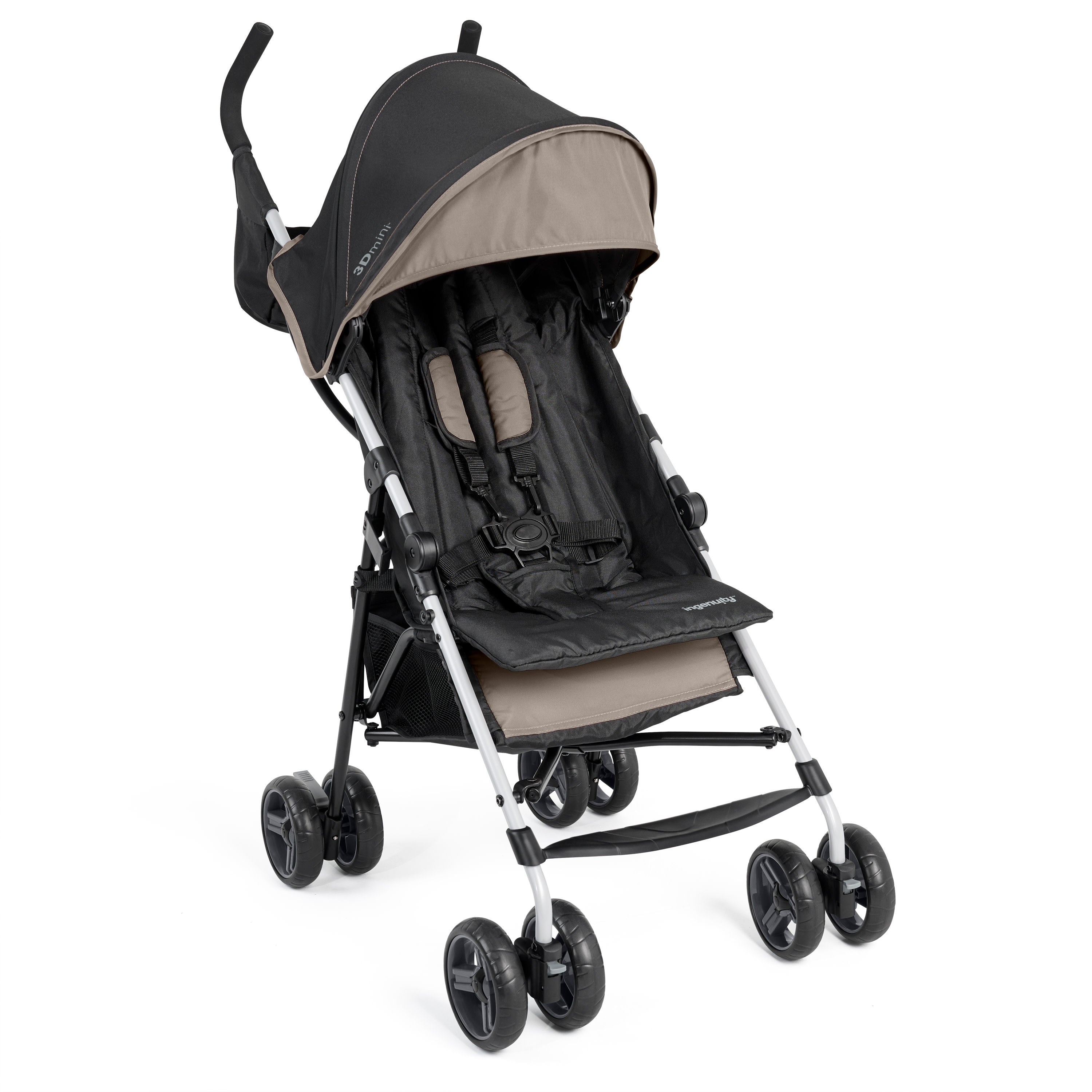 summer 3d flip umbrella stroller Ingenuity 3Dmini Convenience Stroller, Cashew – Kids2, LLC