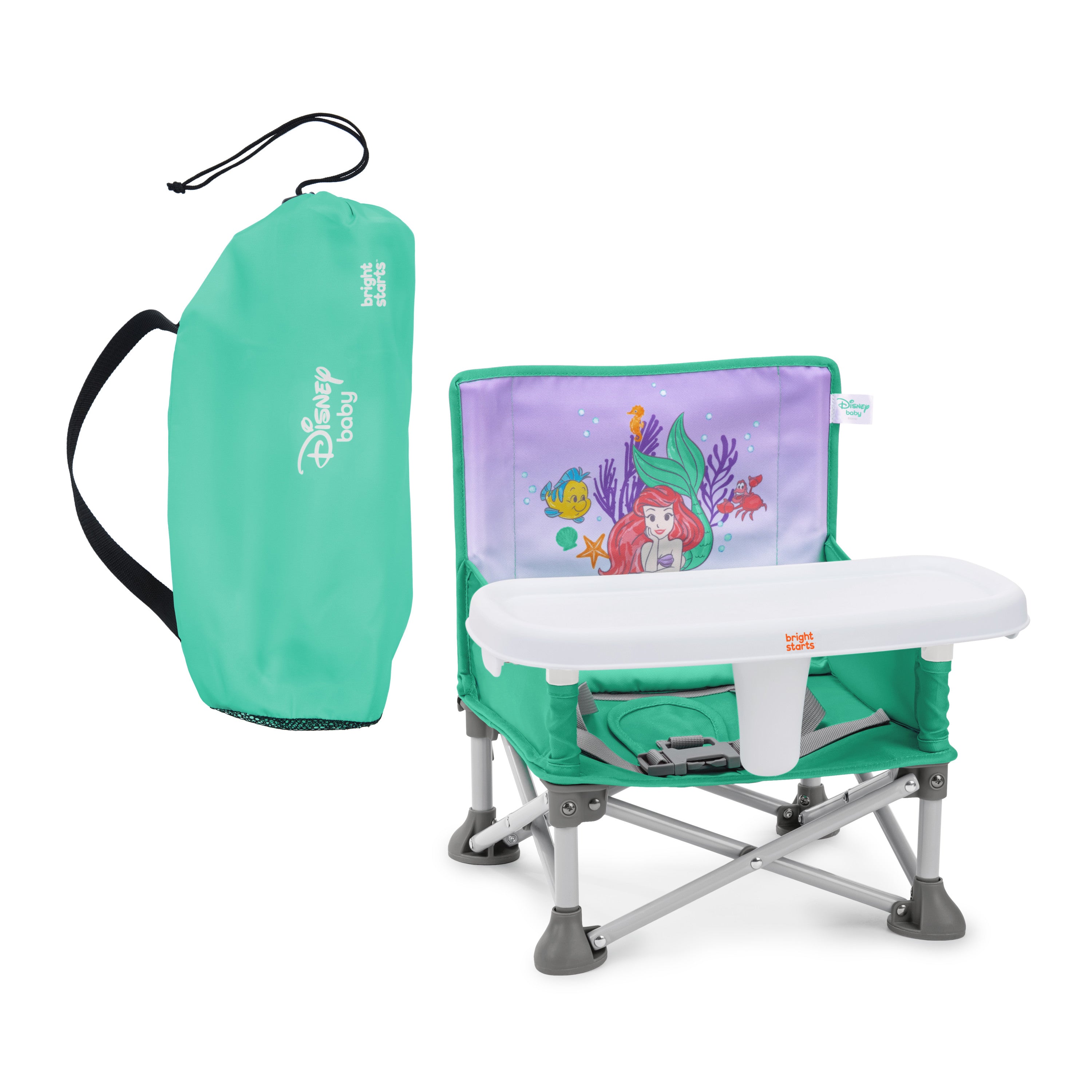 summer infant lawn chair Bright Starts Disney THE LITTLE MERMAID Pop N Sit Portable Booster Seat – Kids2, LLC