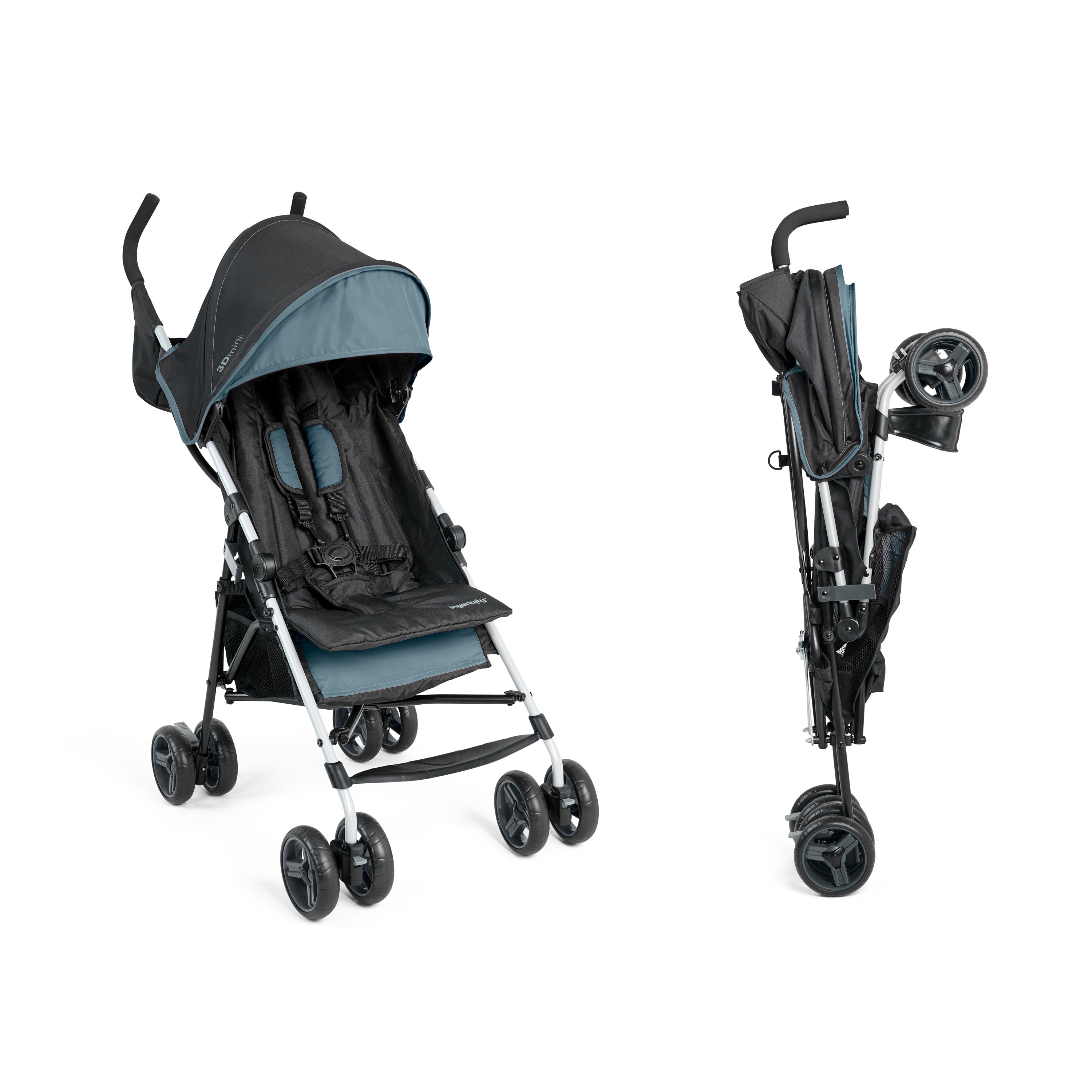 summer infant mini convenience stroller Ingenuity 3Dmini Convenience Stroller, Slate – Kids2, LLC