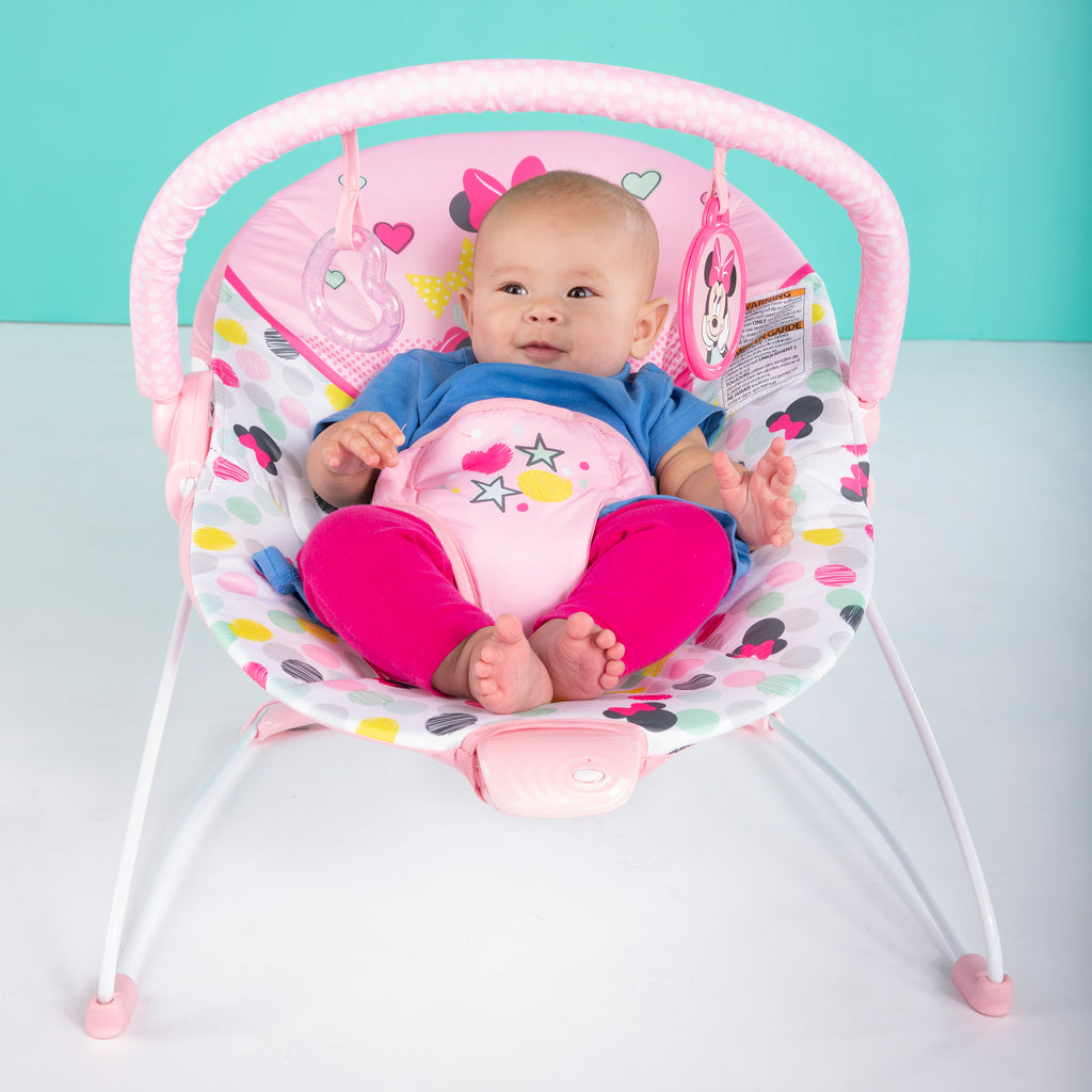 young baby in high chair