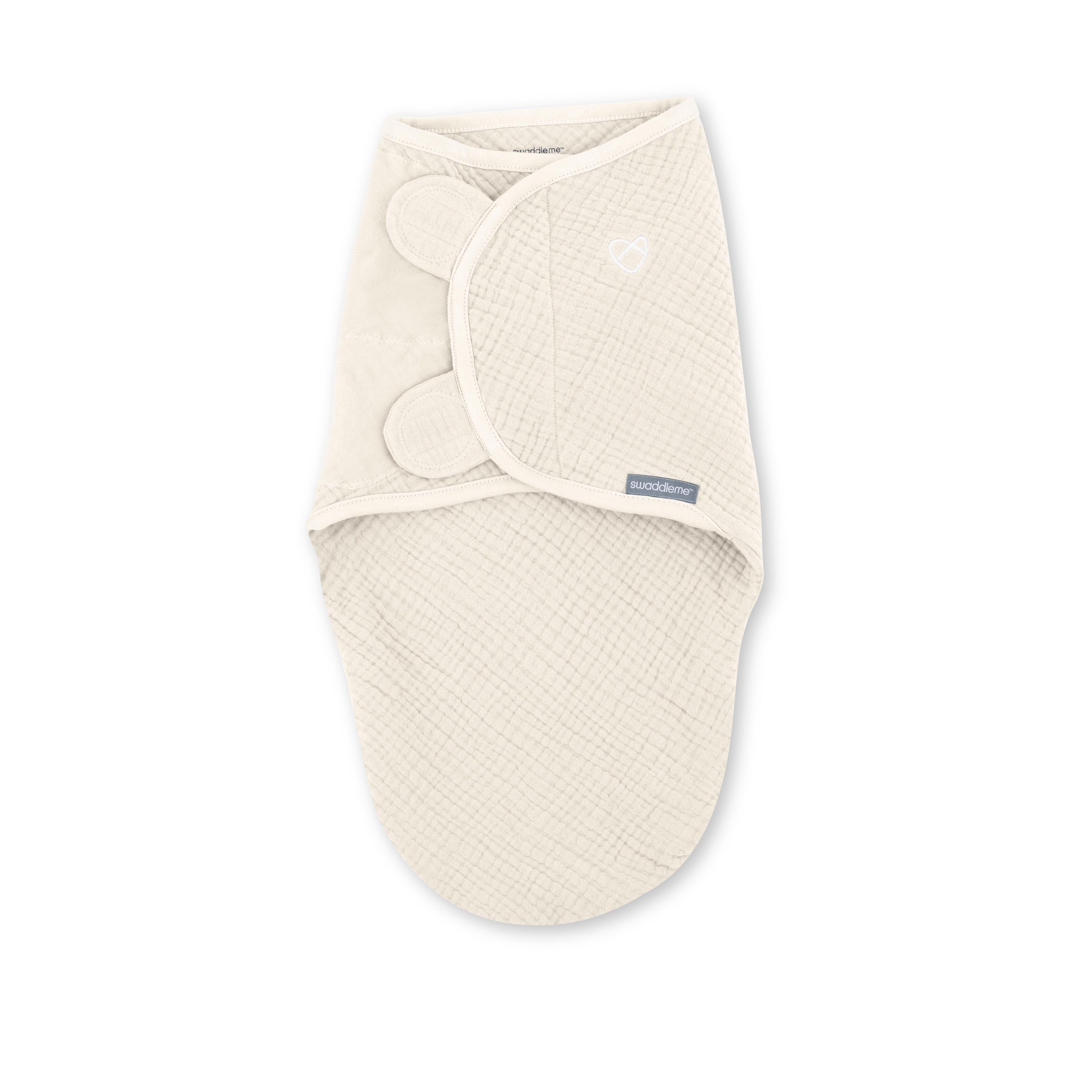 summer infant swaddleme original swaddle SwaddleMe by Ingenuity Muslin Original Swaddle, Size 0-3 months, 1pk