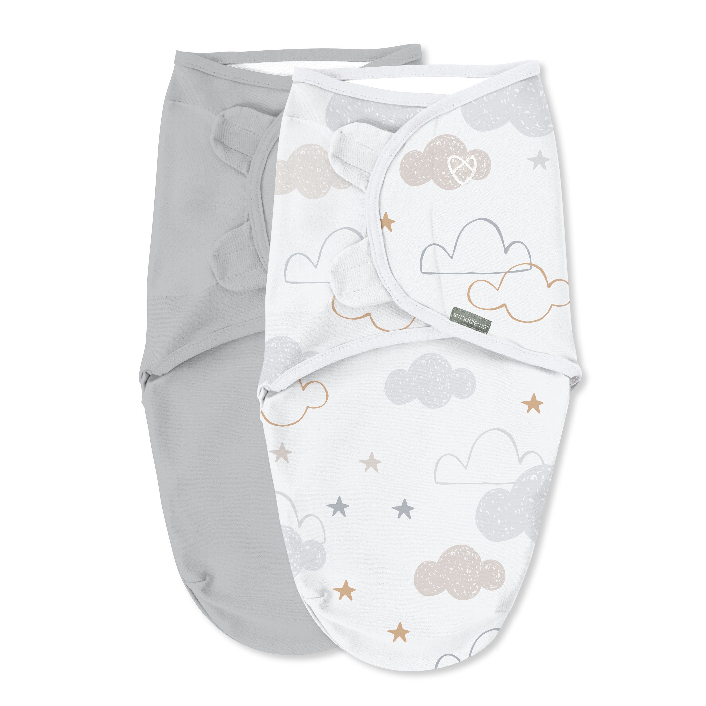 summer infant swaddleme 2 pack Original Swaddle, Size SM, 0-3 Months, 2-Pack