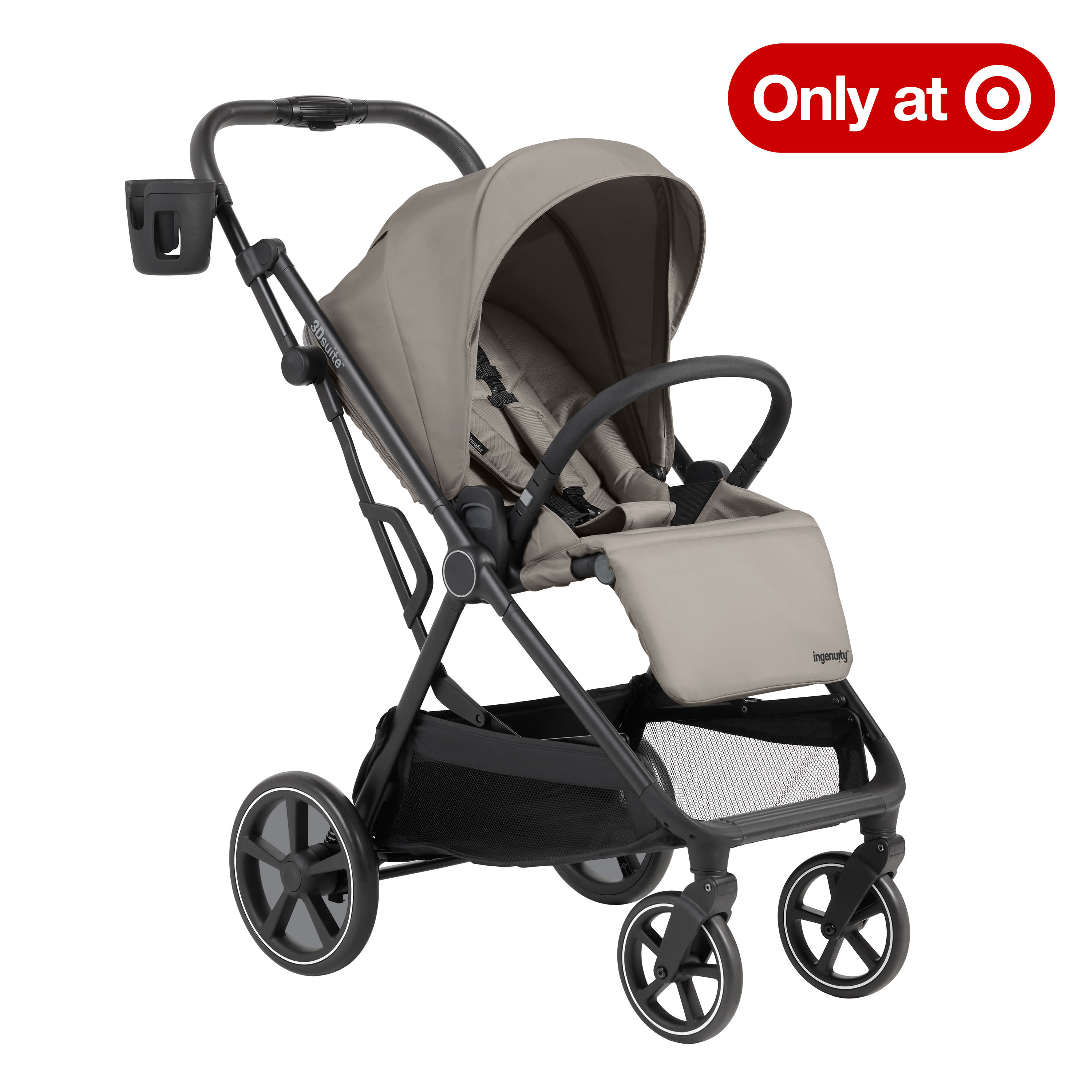 stroller for car seat only Ingenuity 3DSuite Modular Stroller with Reversible Seat, One-Hand Fold, Car Seat Compatible & Extra-Large Storage