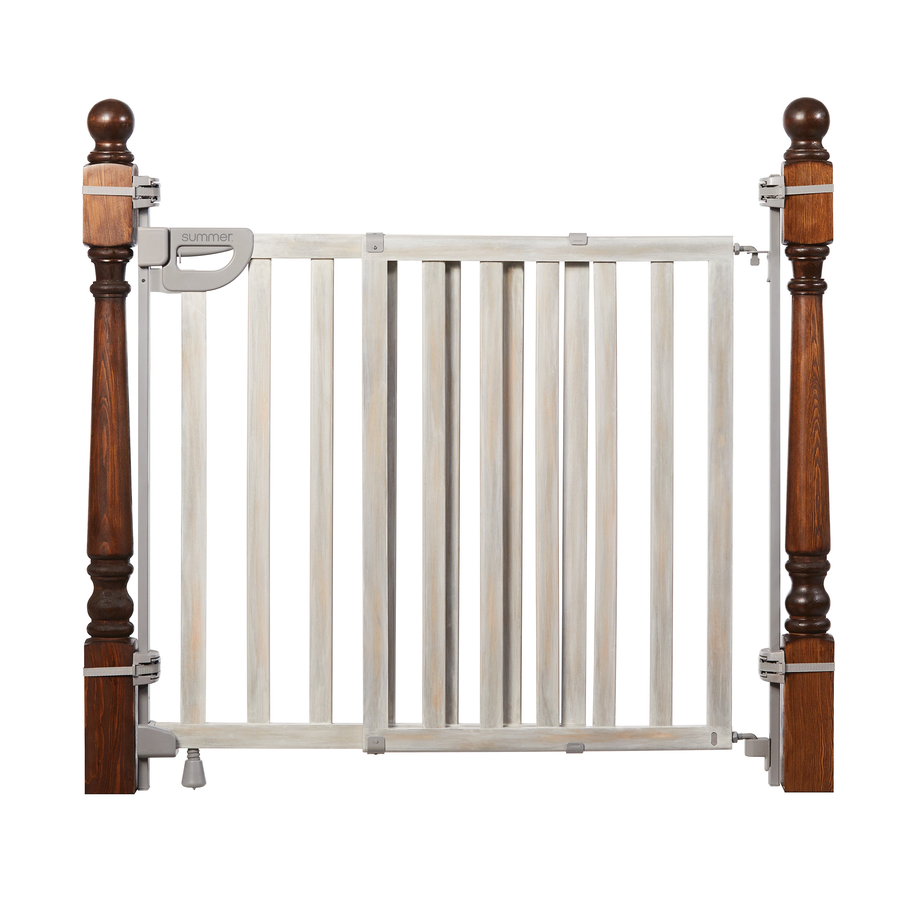 summer infant safety gate Wood Banister & Stair Pet and Baby Gate, Openings 33- 46 Wide – Kids2, LLC