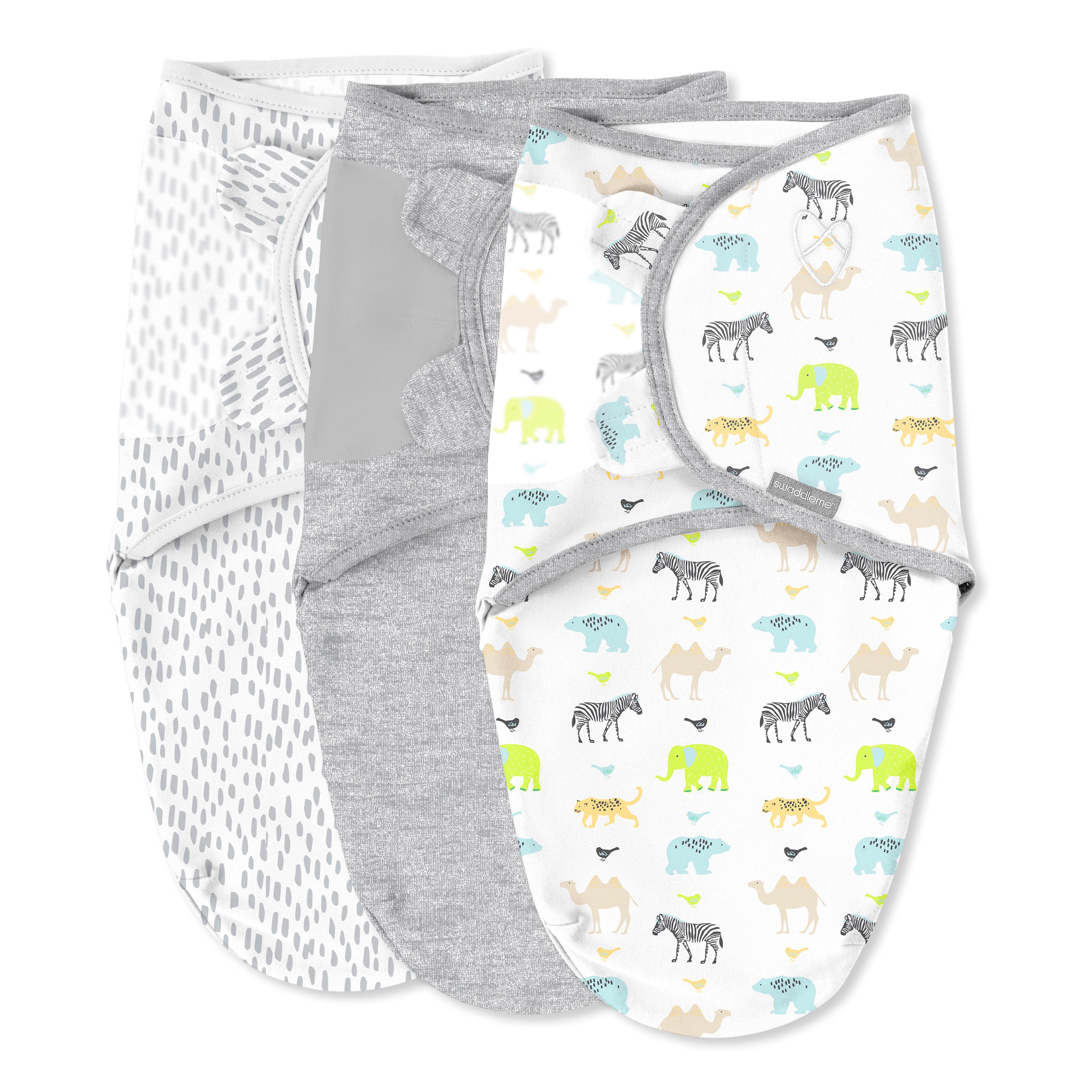summer infant swaddle blanket Original Swaddle, Size SM, 0-3 months, 3pk (Wild One) – Kids2, LLC