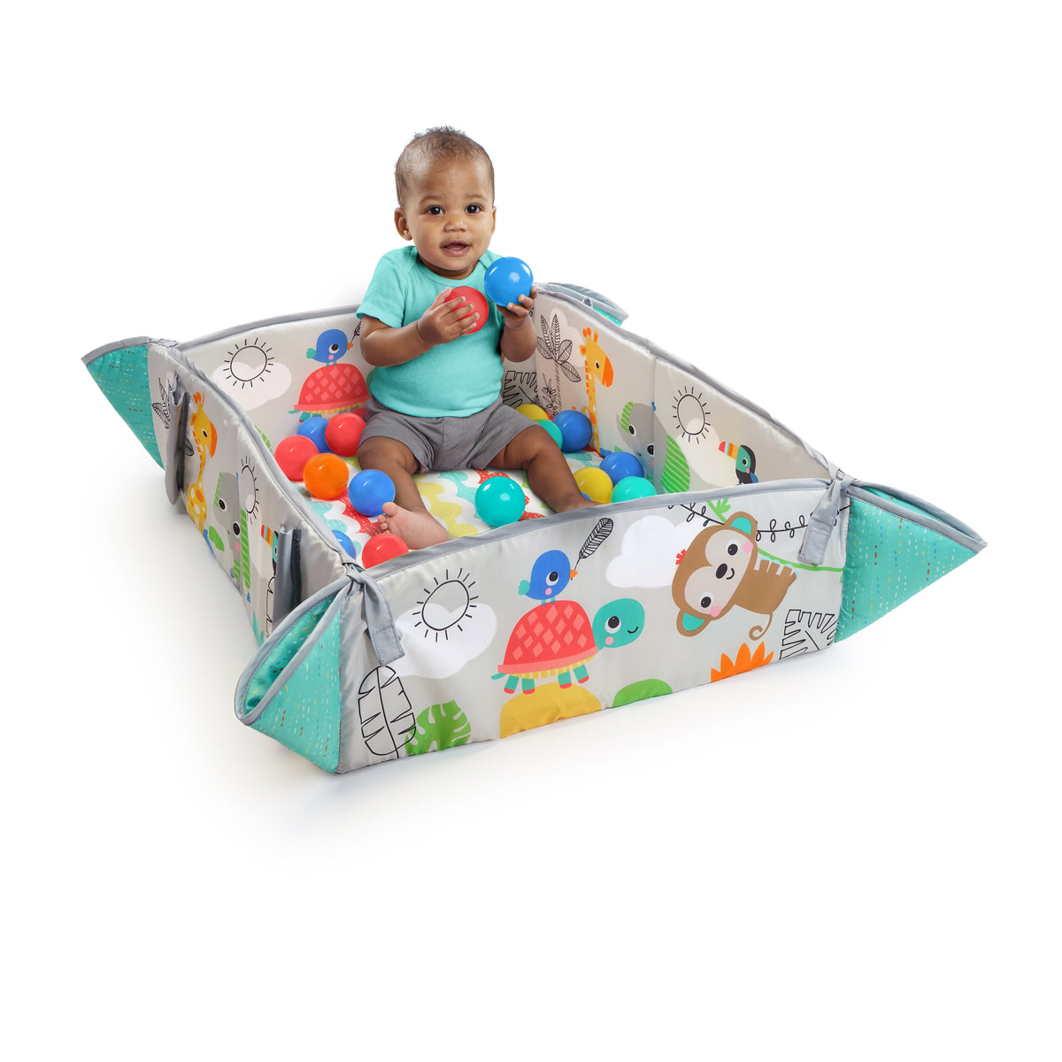 5-in-1 Your Way Ball Play Activity Gym & Ball Pit - Totally Tropical –  Kids2, LLC