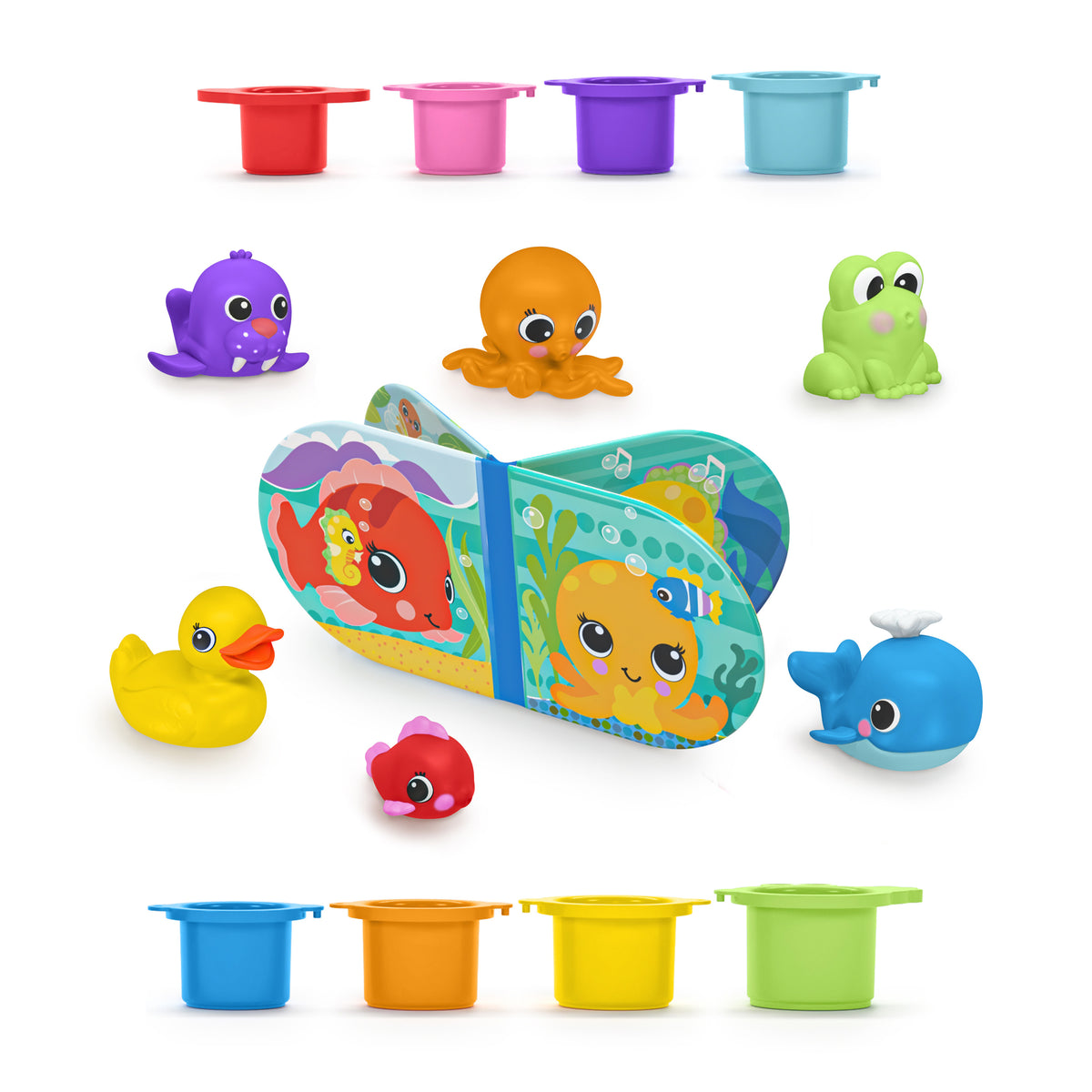 Splash, Splash Baby Bath Set 15 Piece Bath Set Kids2, LLC