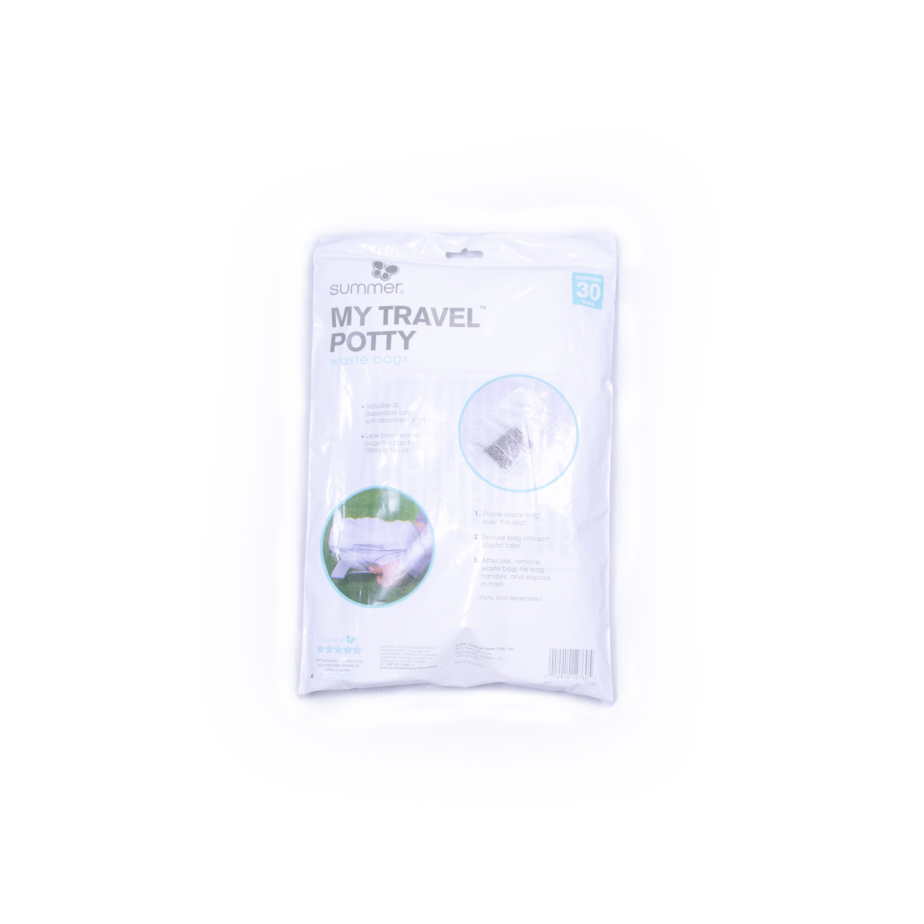 summer infant travel potty liners My Travel Potty Disposable Waste Bags – Kids2, LLC