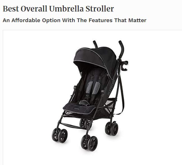 Forbes names Summer 3DLite+ Convenience Stroller best overall!