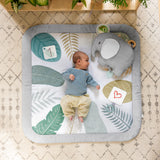 Ingenuity Sprout Spot Baby Milestone Play Mat Tummy Time Gym