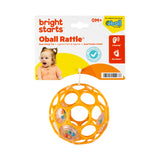 Bright Starts Oball Rattle Easy-Grasp Toy - Orange