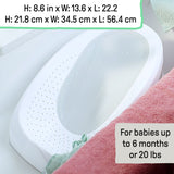 Ingenuity Easy Rinse Baby Bather - Gray