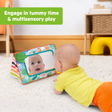 Bright Starts Sit & See Tummy Time Mirror, Unisex, Newborn & Up