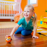 Bright Starts Giggables Roll & Chase Pals, Animal Characters, 6-Pack
