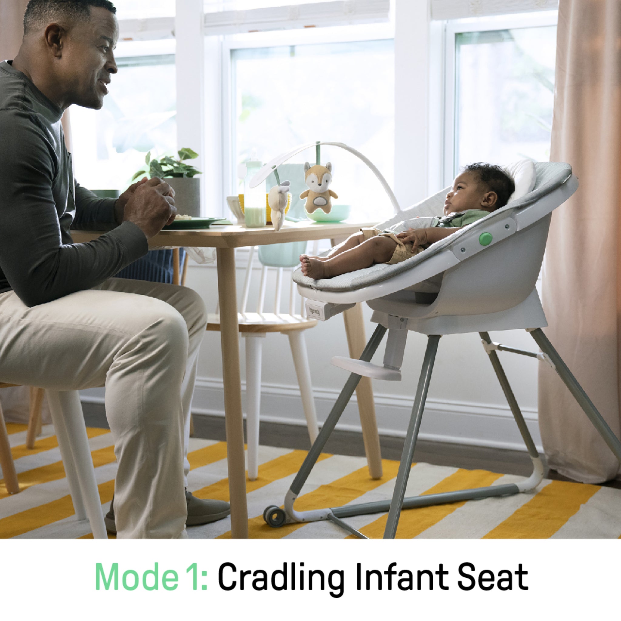 Beanstalk Baby to Big Kid 6 in 1 High Chair Ray Kids2 LLC