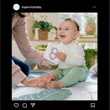 Ingenuity Sprout Spot Baby Milestone Play Mat Tummy Time Gym