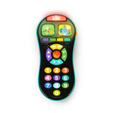 Bright Starts My First Remote Interactive Baby Toy, Light-Up Pretend TV Remote with 50+ Songs Sounds & Melodies, Unisex, 3M+