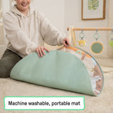 Ingenuity Wonder & Wood Wooden Toy Arch & Play Mat