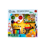 Baby Einstein Cal Learns Colors 4 Piece Gift Set, Ages 3+ Months