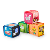 Baby Einstein Alpha Stacks Soft Blocks, Ages 3+ Months
