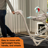 Baby Einstein Ocean Explorers Kick to It 4-in-1 Musical Swing & Rocker, with Piano Toy