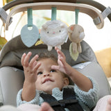 Ingenuity Soothing Essentials Wood Carrier Toy Bar - For Ages 0-12 Months, Unisex