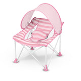 Bright Starts Pop 'N Chill Travel Seat, Grey