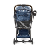 Ingenuity Universal Stroller Rain Cover, Baby Weather Shield, Fits Most Strollers, Vented Airflow, High Visibility, Easy Install & Storage  Clear