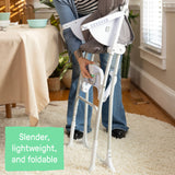 Sun Valley Compact Folding High Chair - Grey