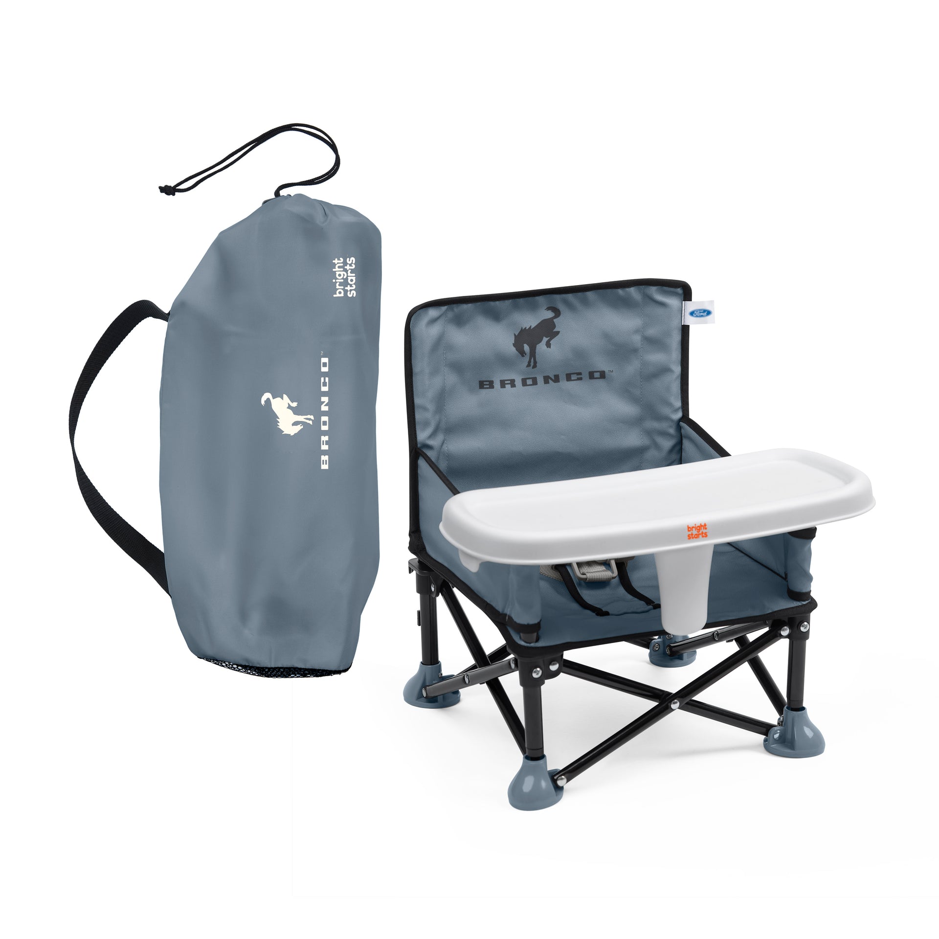 Ford Bronco Pop 'N Sit Portable Booster Chair by Bright Starts – Kids2, LLC