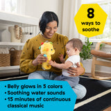 Baby Einstein Sea Dreams Seahorse Plush Soother Toy, with Music and Lights - Yellow