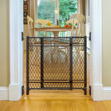Doorway 42W Series Baby and Dog Gate 2-PK, Openings 23-42" Wide, 24 tall - Galvanized Steel