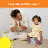 Bright Starts Full Comfort Baby Potty with Easy Clean Bowl & Splash Guard - Purple