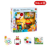 Baby Einstein Cal Learns Colors 4 Piece Gift Set, Ages 3+ Months