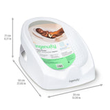 Ingenuity Easy Rinse Baby Bather - Gray