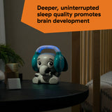 Baby Einstein Earl the Elephant Bluetooth Soother Streaming Sound Machine & Night Light