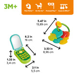 Bright Starts Morning Routine 2-Piece Gift Set with Teether Toy, Unisex, 3 Months+
