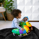 Baby Einstein Cal-a-Pillow Tummy Time Activity Pillow, Multisensory, Ages 0+ Months