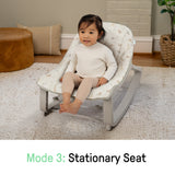 Ingenuity Keep Cozy 3-in-1 Vibrating Infant & Toddler Baby Bouncer and Rocker Chair, Green