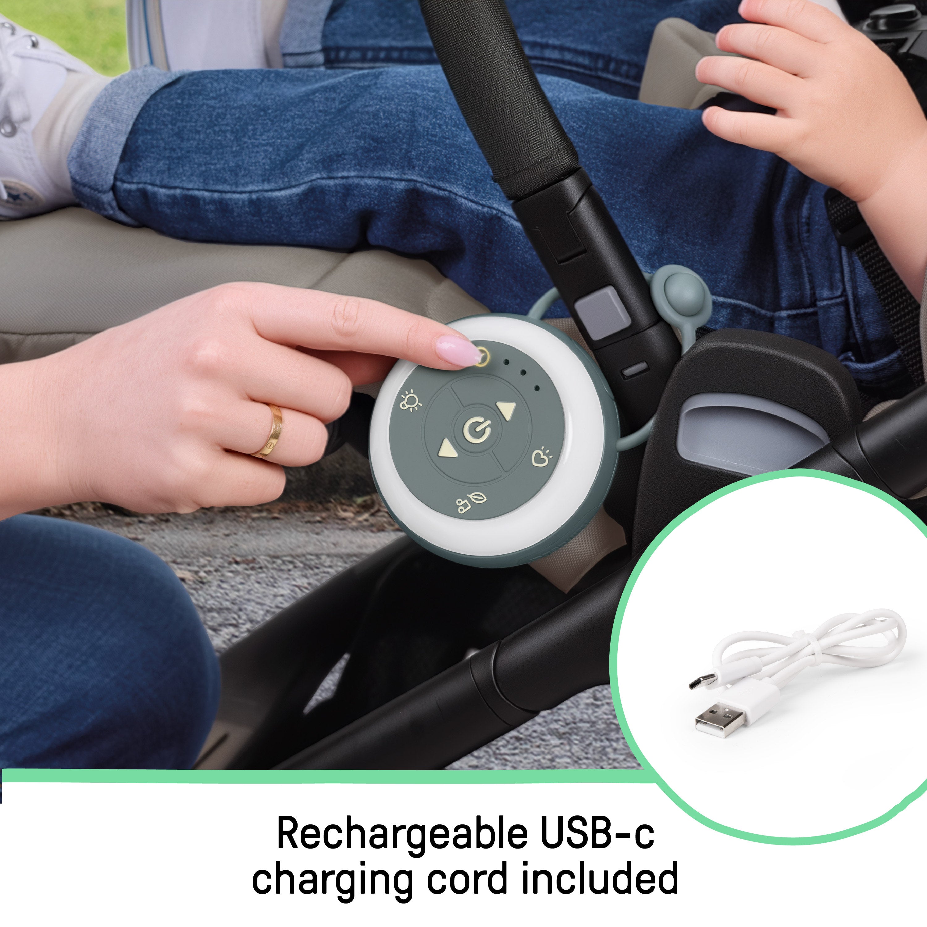 succulent glow sound machine Ingenuity Serenity Glow Portable Soother, On-the-Go Baby Sound Machine with Lights & Nature Sounds – Kids2, LLC