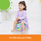 Bright Starts Full Comfort Baby Potty with Easy Clean Bowl & Splash Guard - Purple