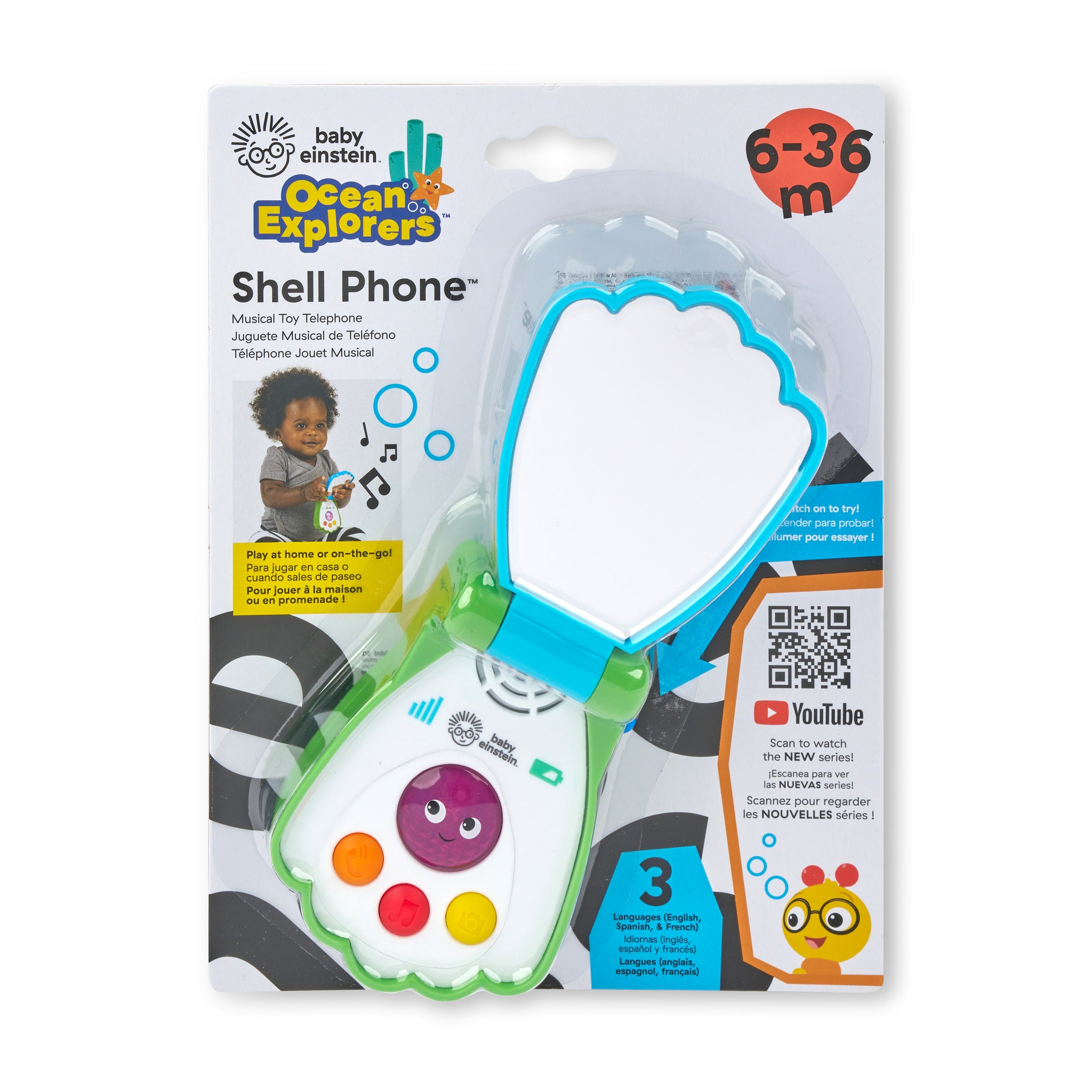 Shell Phone Musical Toy Telephone – Kids2, LLC1
