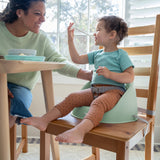 Ingenuity My Spot Easy-Clean Baby Booster Seat Feeding Chair - Green