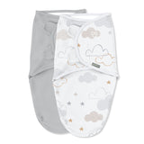 Original Swaddle, Size SM, 0-3 Months, 2-Pack - Space & Clouds