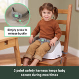 Ingenuity SmartClean Toddler Booster Seat - Oat