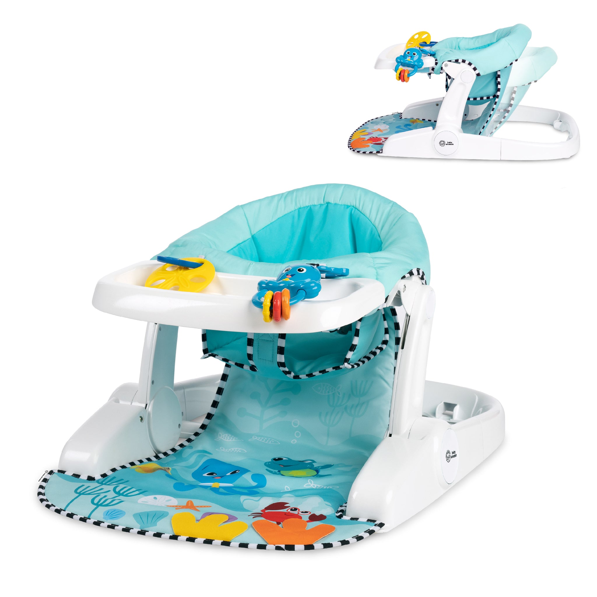 Baby Einstein Sea of Support 2-in-1 Sit-Up Floor Seat, Ages