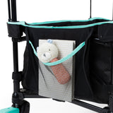 Summer by Ingenuity Pop 'N Ride Stroller Wagon - Black & Teal