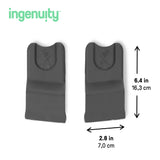 Ingenuity 3DSuite Carseat Adapter for 3DSuite Modular Stroller, Easy Install, Travel System Compatible