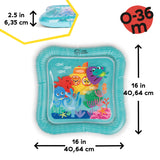 Baby Einstein Ocean Explorers Sensory Splash Water Mat, Ages 0-36 Months