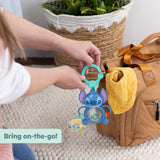 Disney Baby Stitch Tummy Tumble Activity Toy, On The Go Toy, For Newborns & Up